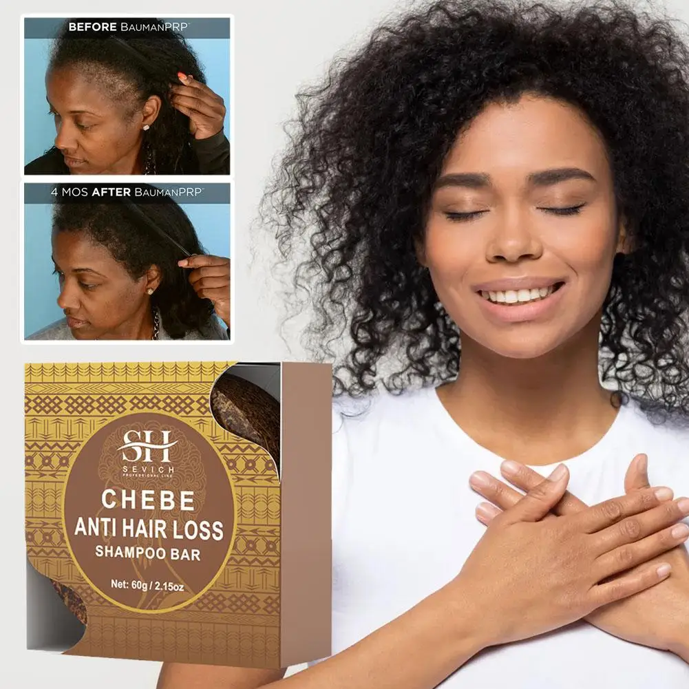 

For Chebe Shampoo Bar for Hair Regrowth African Crazy Traction Alopecia Anti Hair Break Hair Strengthener Hair Loss Treatme H5U2