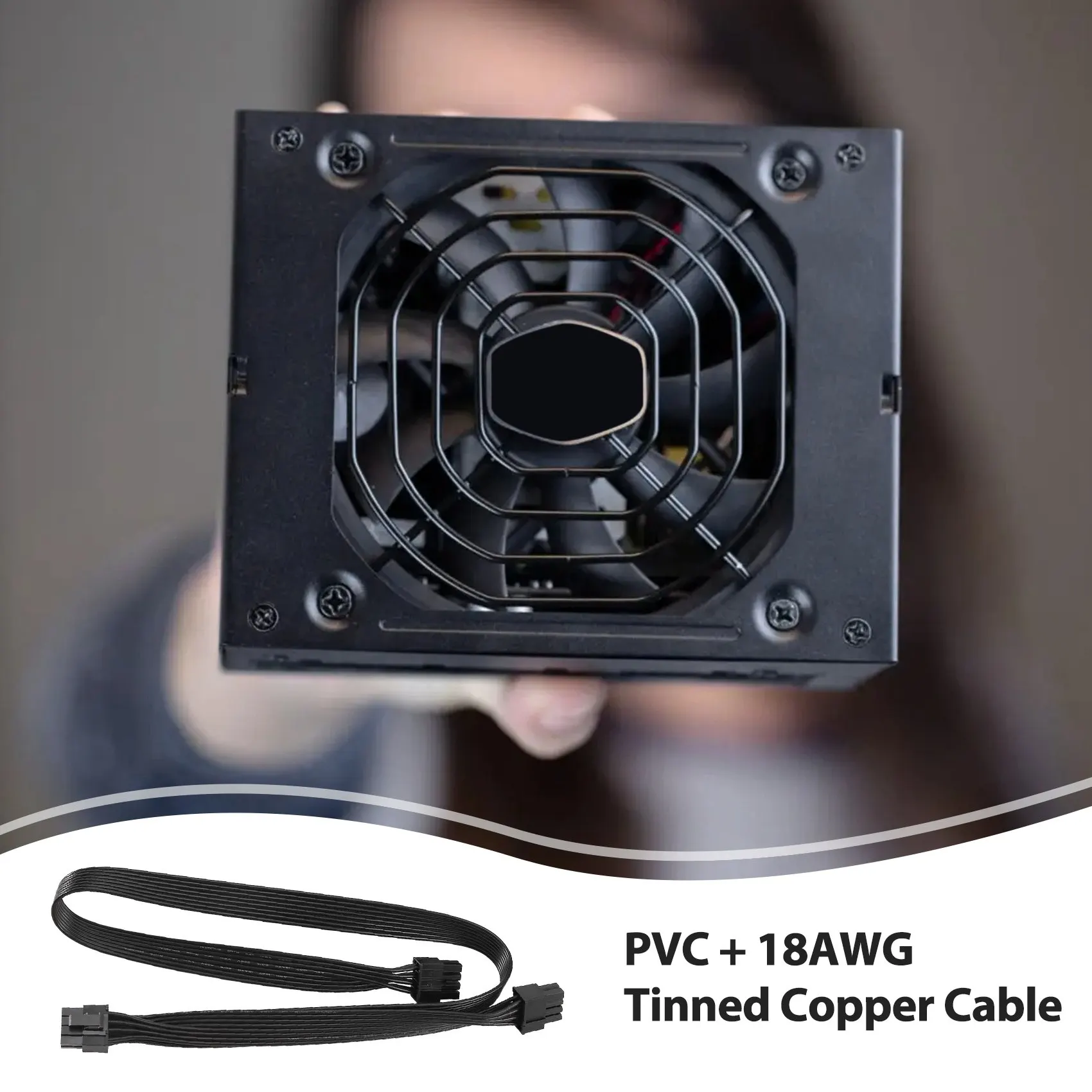 Рисунок 3 - Кабель питания PCI-E с 8 контактами на два