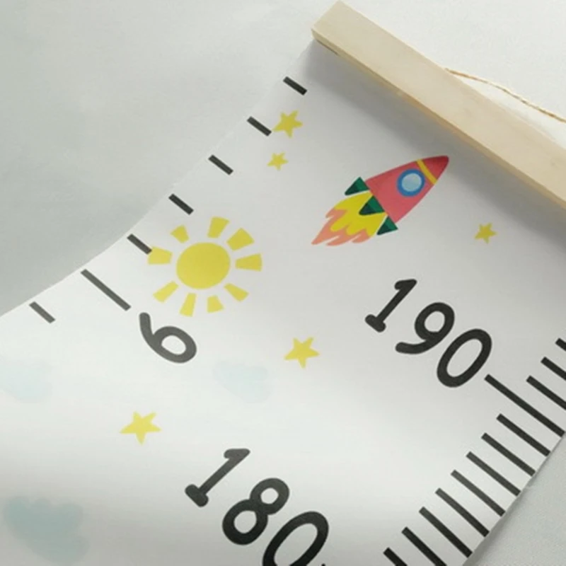 Тканевая холстовая линейка для диаграммы роста ребенка украшения детской