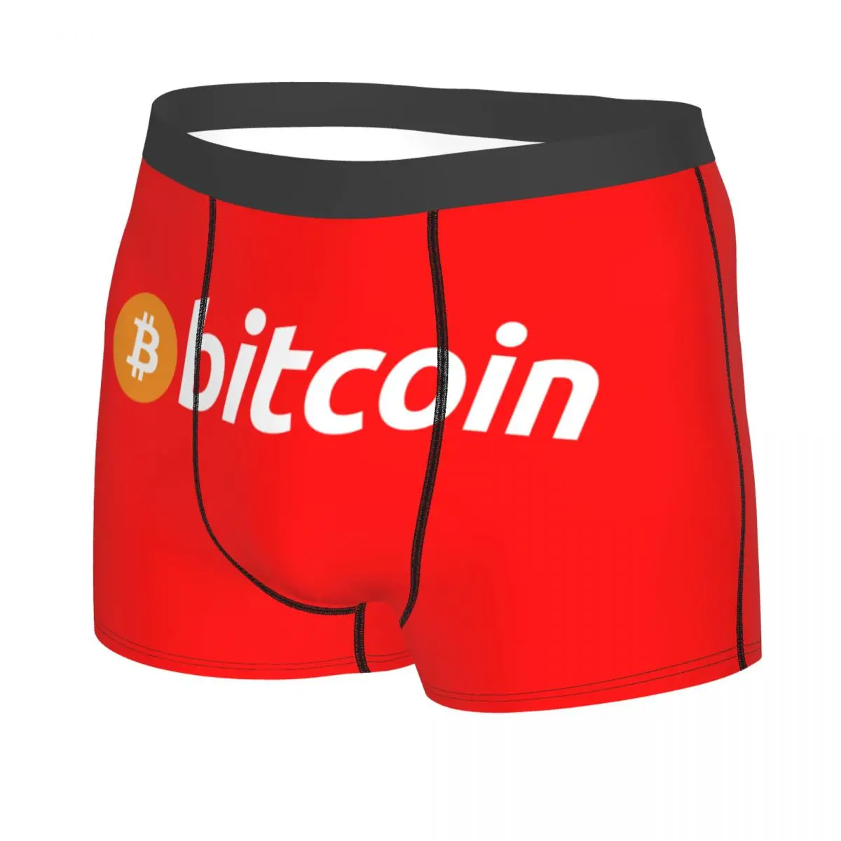 Оригинальное нижнее белье с биткойнами на заказ мужские эластичные
