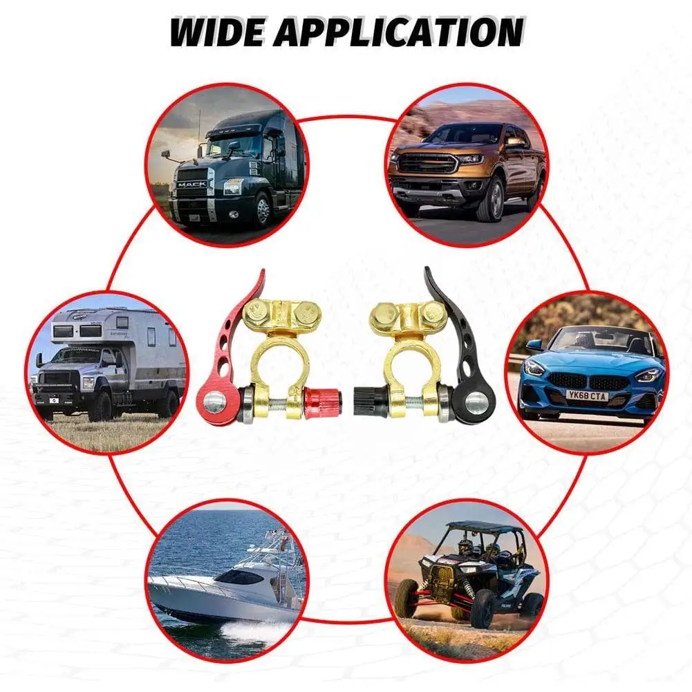 Автомобильный клеммный соединитель для аккумуляторов адаптер проводов медные