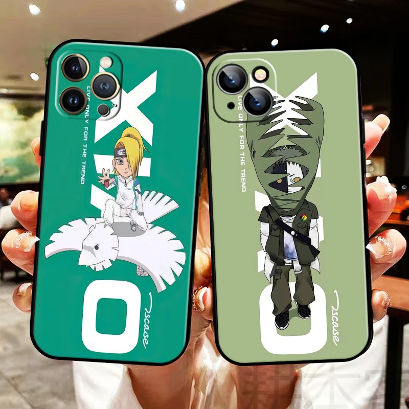 

Fashion Akatsuki Naruto For Apple iPhone 13 12 11 Pro Max 13 12 Mini 5 5s 6 6S 7 8 Plus SE2020 X XR XS Max Phone Case