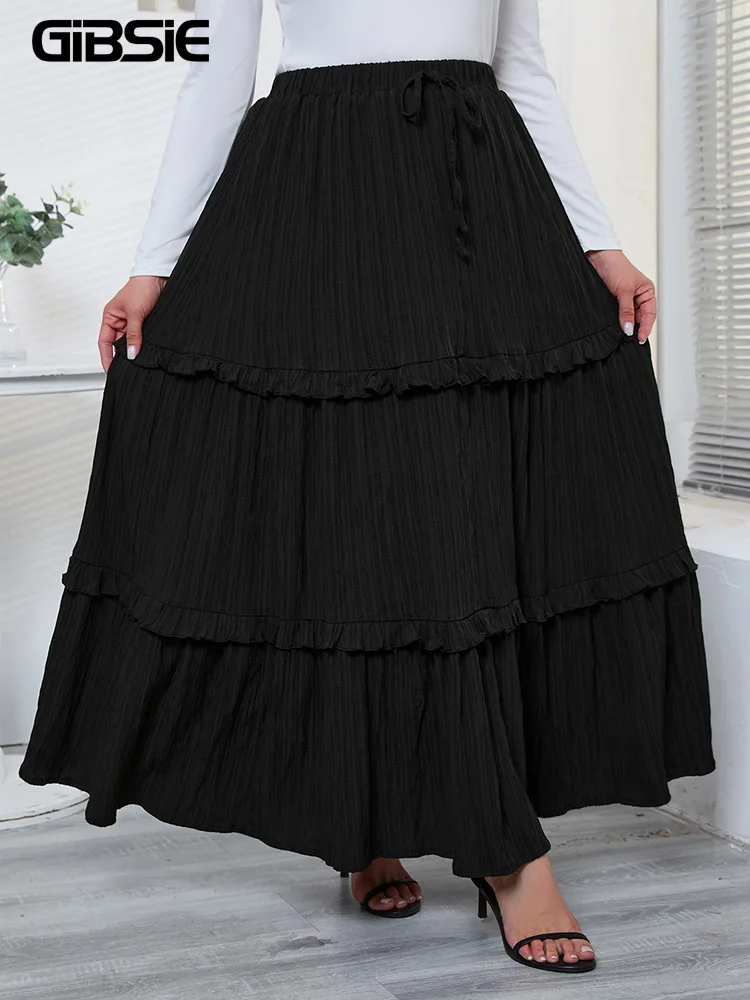 Рисунок 3 - Юбка-макси Женская трапециевидная с узлом спереди