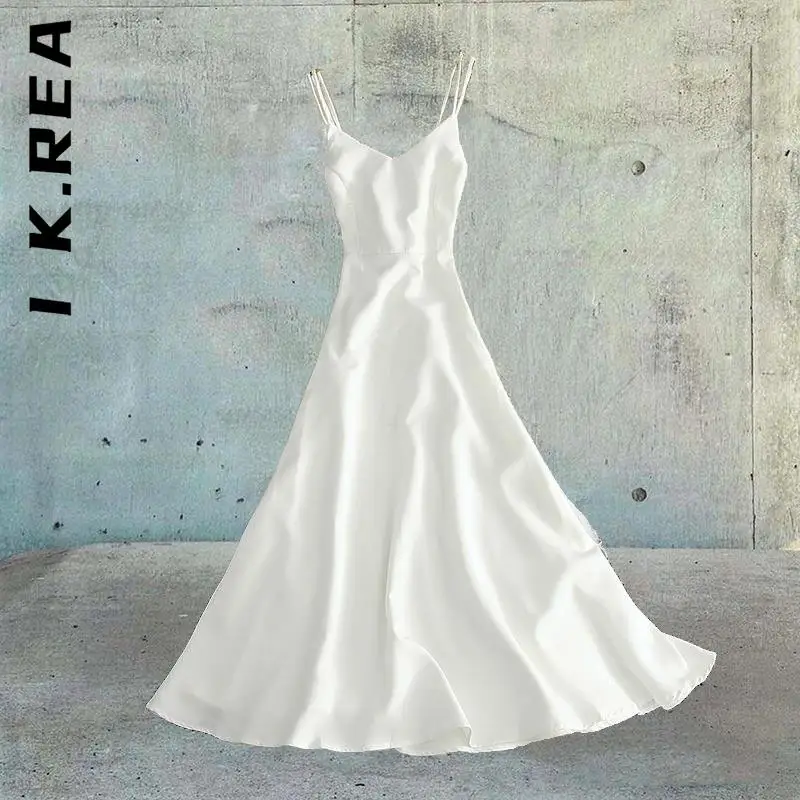 

Женское летнее платье I K.Rea, новое пляжное платье, сексуальное платье, популярное элегантное платье, базовое платье для девушек, женская одеж...