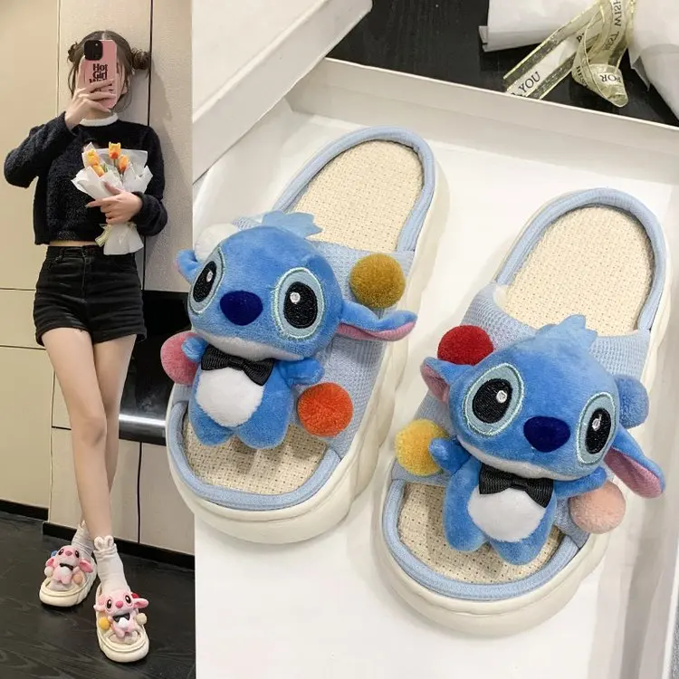 

Женские замшевые шлепанцы, однотонные шлепанцы на плоской подошве, весна 2023