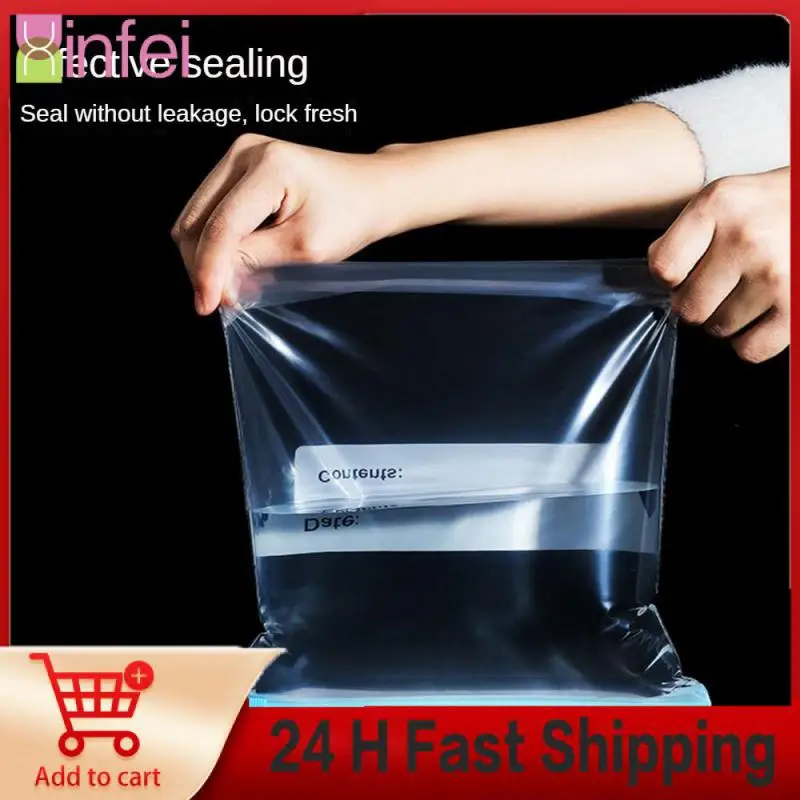 

Kitchen Fresh-keeping Bag Food Storage Save Space Save Convenient Durable Sealed Storage Bag Transparent Storage Bag Thick Fresh