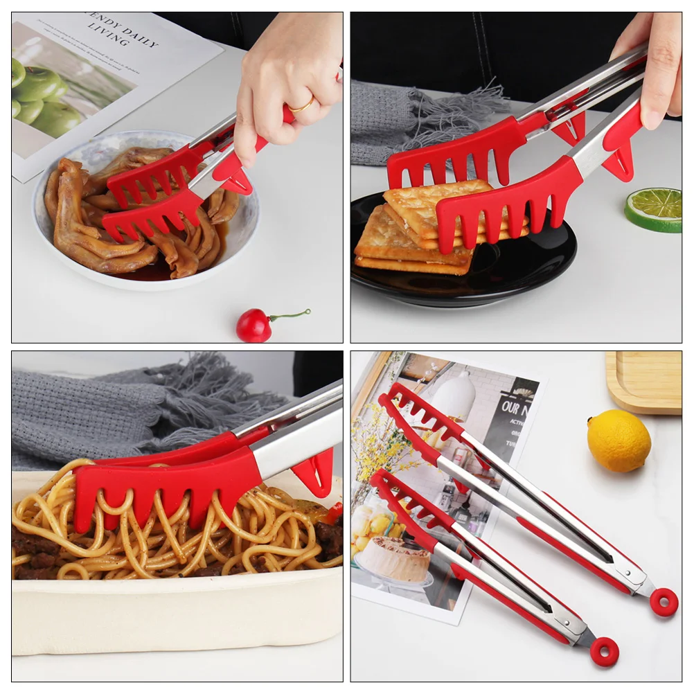 Кухонные щипцы для макаронных изделий удобные повседневного использования из