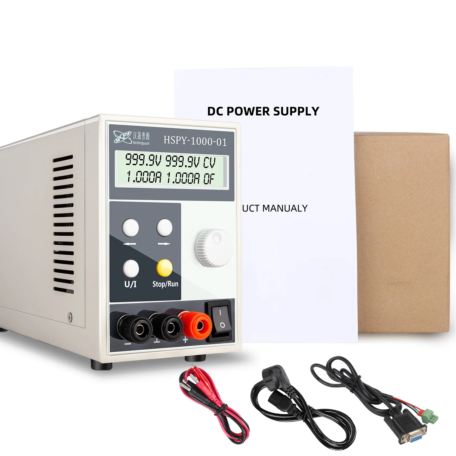 220V HSPY 1000V 0.1A 1A Digital DC Lab Switching Adjustable Power Supply Laboratory 0.01V 0.001A Programmable Bench Source - купить по
