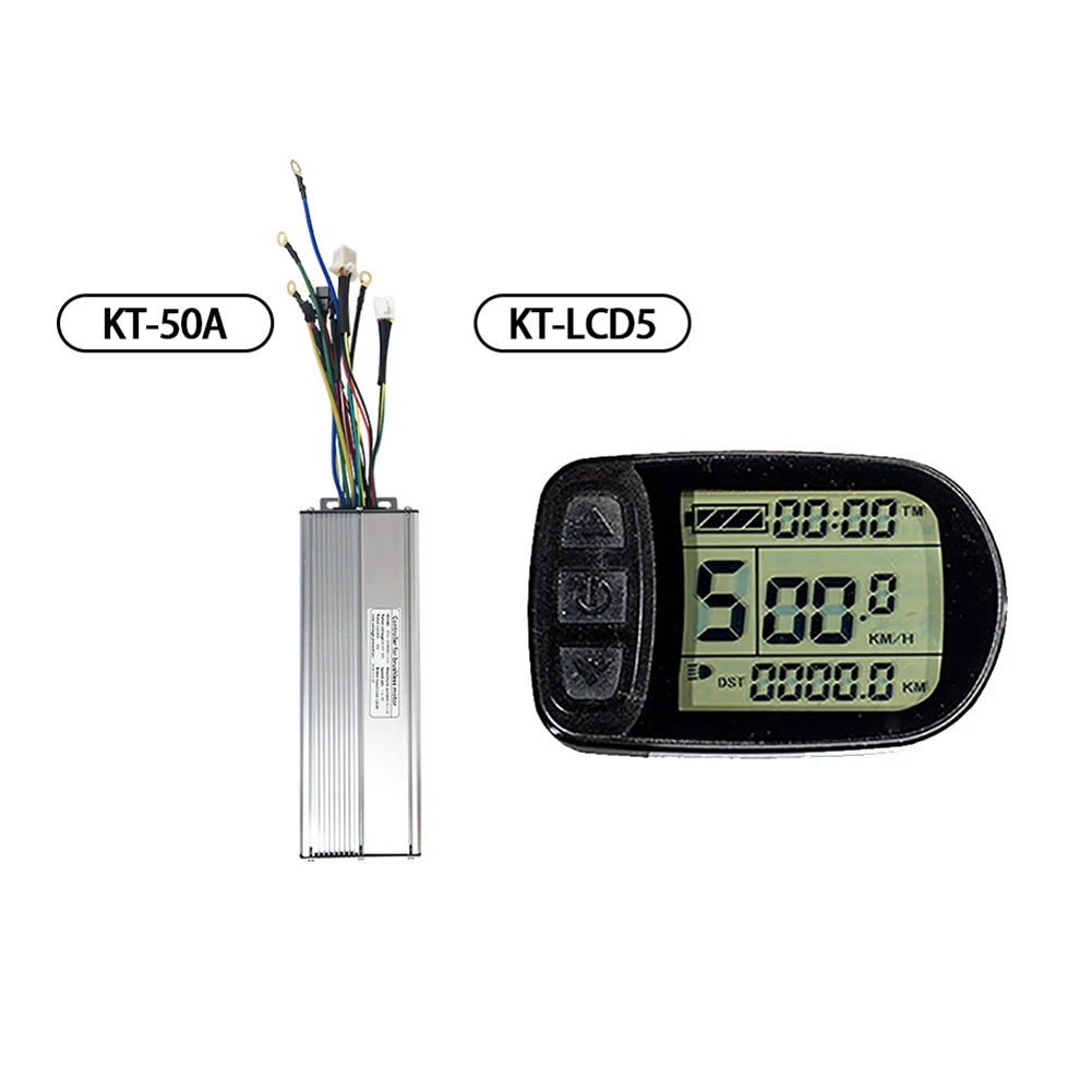 

KT-50A Ebike Controller 72V 3000W Electric Bike 18Mos Square Wave Controller With KT LCD5 Display Bike Accessories Bicicleta