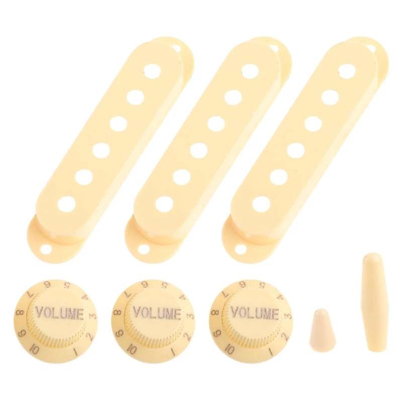 8 шт. крышка звукоснимателя SSS ручка регулировки громкости набор наконечников для