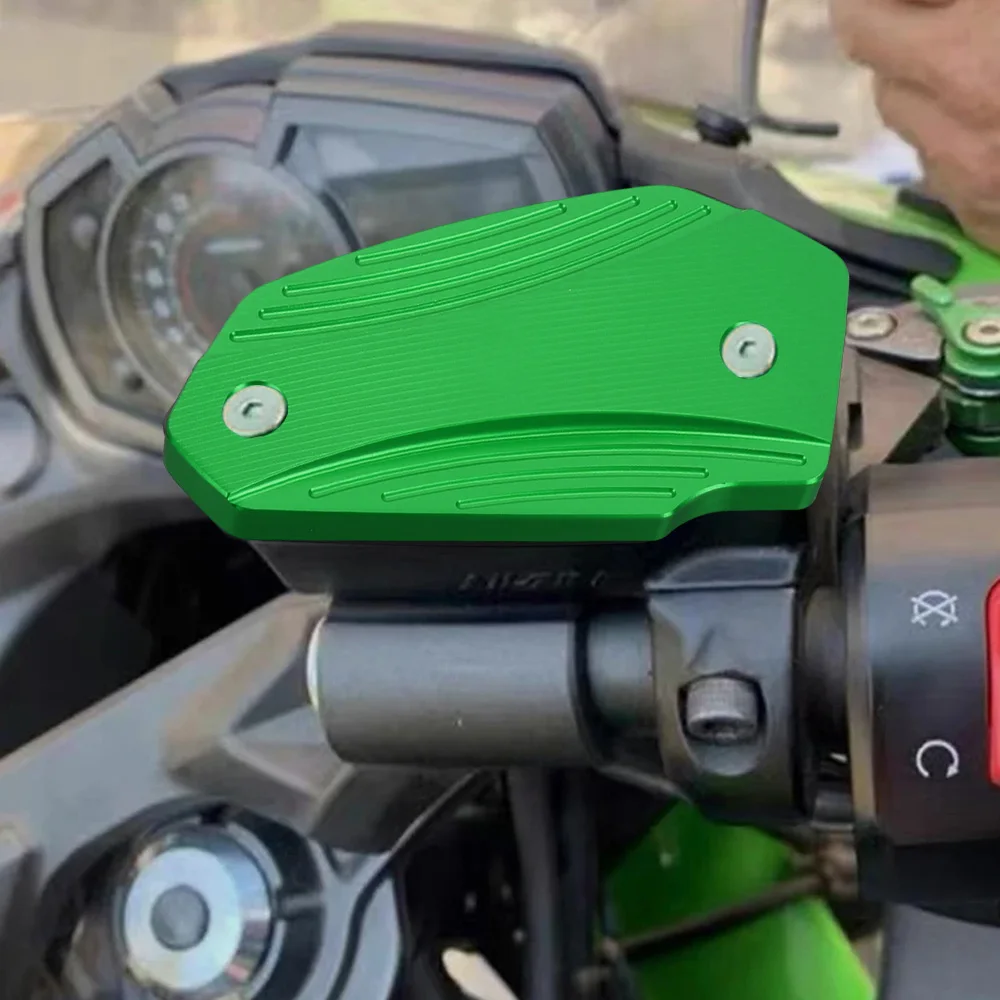 Фото Для Kawasaki Vulcan S 650 Z900 Z650 Z800 ER6N VERSYS 650 Мотоцикл Ebrake жидкостный цилиндр Главный резервуар масляной заливной крышки Защита №2