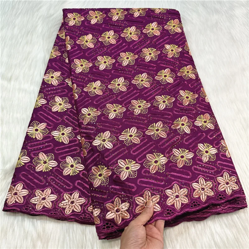 5 ярдов африканская швейцарская вуаль кружевная ткань вышивка высокое качество с