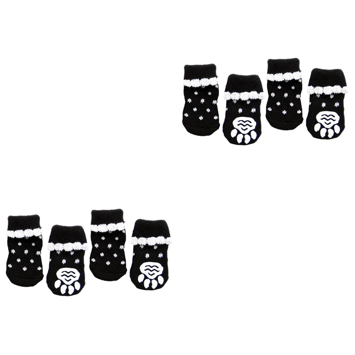 

Socks Dog Pet Pawprotection Warm Protector Covers Santa Puppy Feet Dogs Cover Foot Winter Lovely Traction Pad Snow Gripanti Non