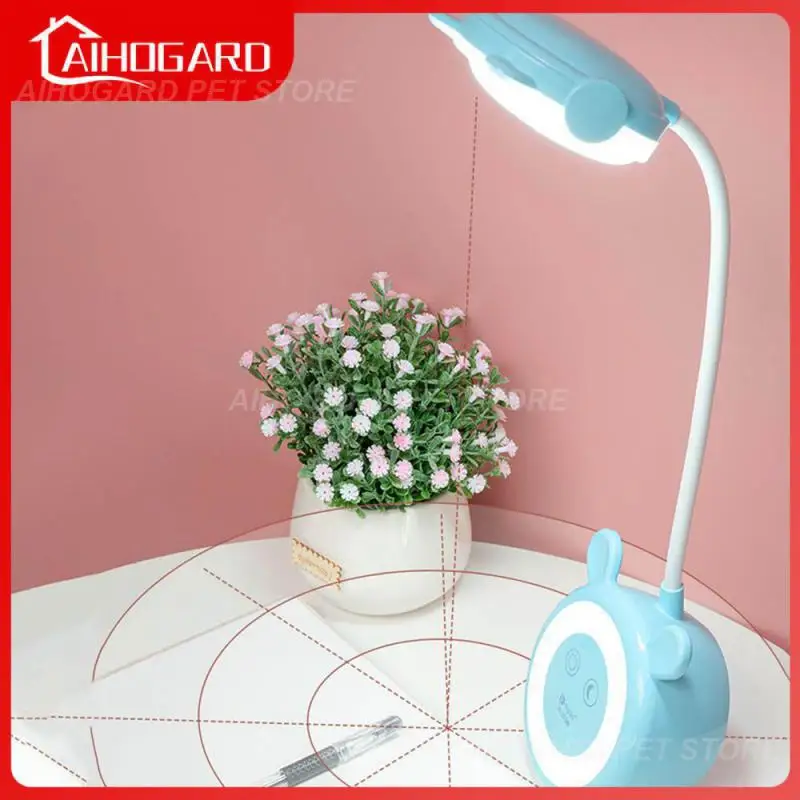 

Dimming Led Night Light Touch Switch Table Lamp Cartoon Usb Charging Desk Lamp Bedside Lamp Desk Light