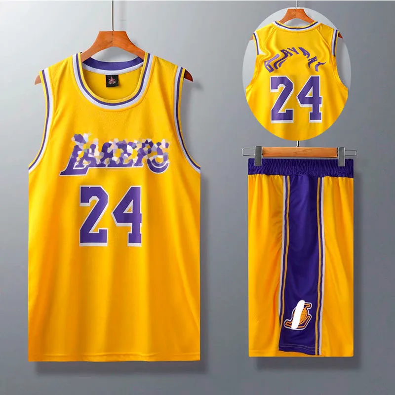 

2022 KB Jersey Vest Commemorative Edition for Children's Adult Basketball Uniforms Sport Basketball Clothes Suit Customizable