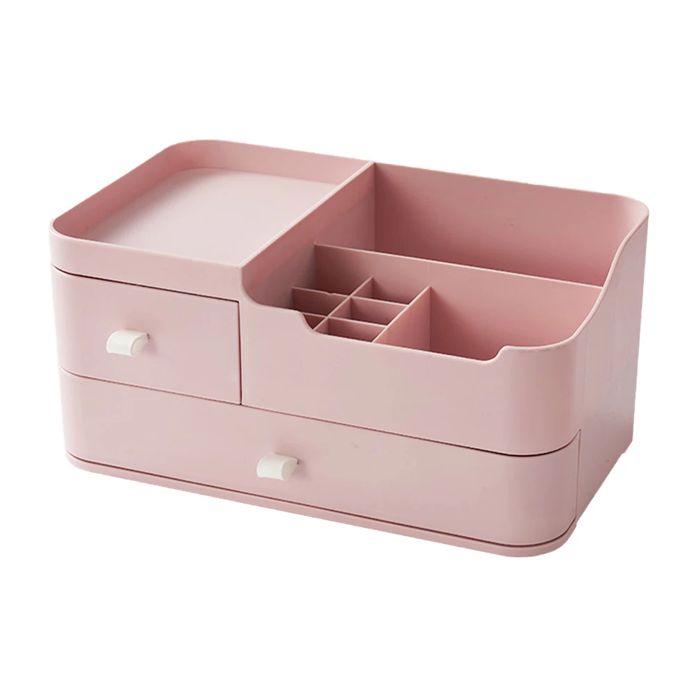 

1Pc Empty Multilayer Makeup Organizer Storage Holder Storage Box Desktop Storage Box for Dresser Storage Box