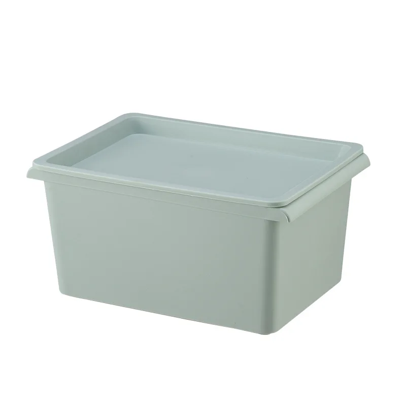 

Toy Storage Box Office Desk Storage Organizer Household Covered Storage Box