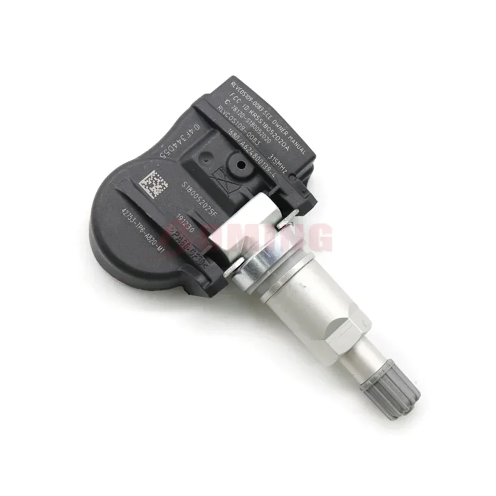 42753-TP6-A820 315 МГц новый автомобильный датчик контроля давления в шинах TPMS для Honda Accord