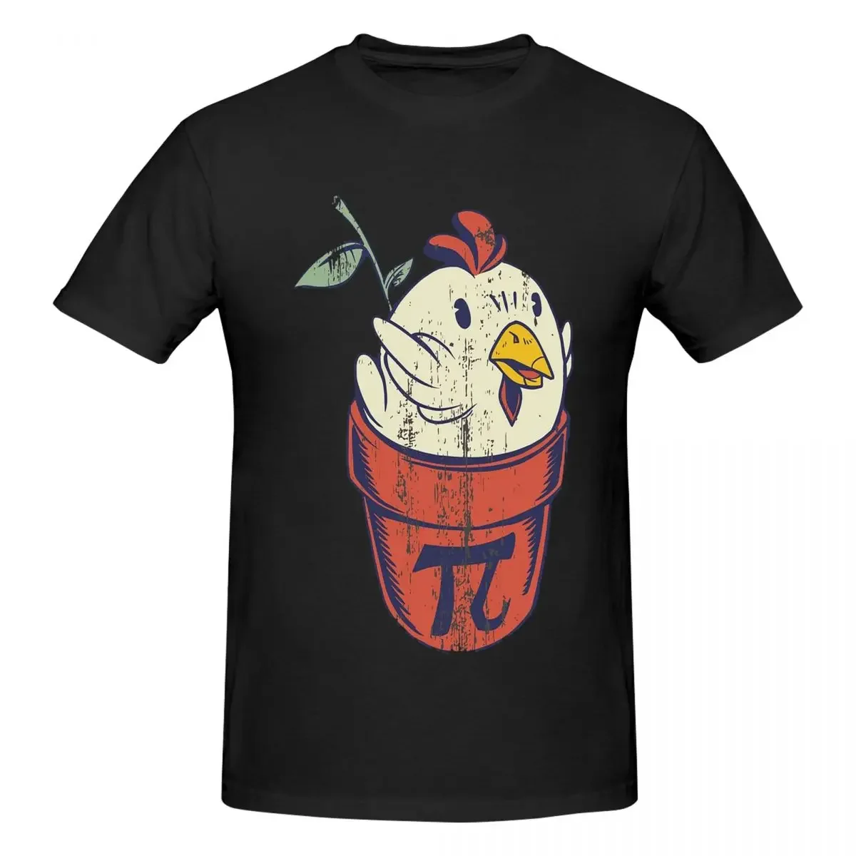 Футболка унисекс с коротким рукавом и круглым вырезом из натурального хлопка