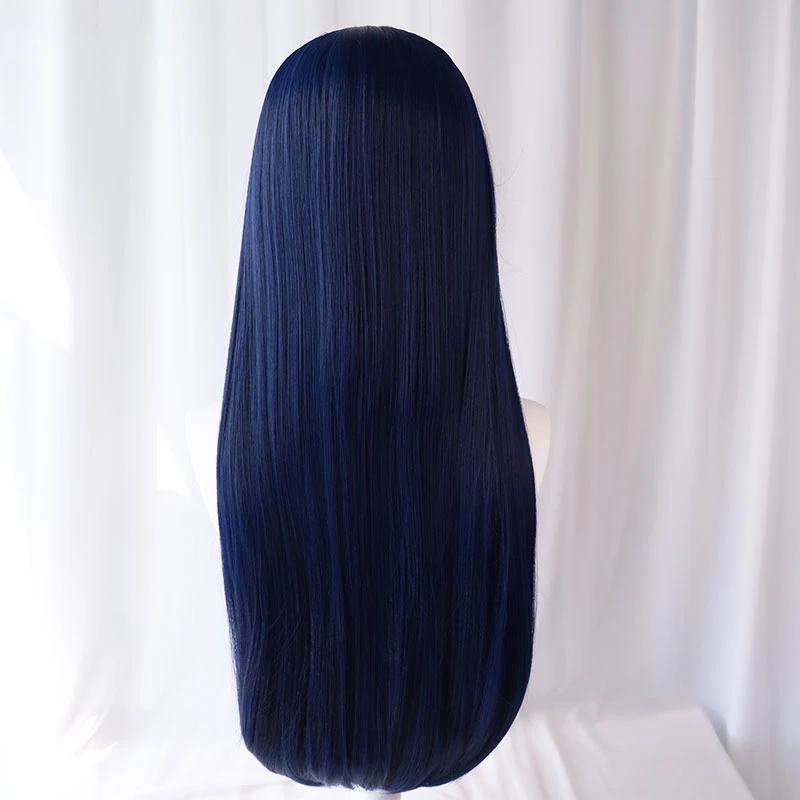 UWOWO Love Live! Школьный проект Idol Umi Sonoda Lovelive LL 75 см темно-синие длинные волосы - купить