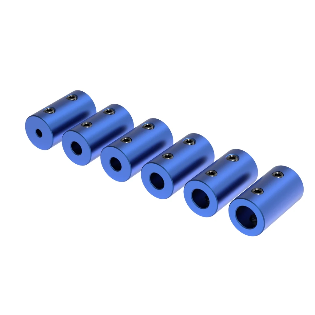 Фото Муфта GKTOOLS D14L25 из алюминиевого сплава, отверстие 3/3, 17/4/5/1/6/6/7/8 мм, синяя Гибкая муфта вала для 3D-принтеров, деталь шагового двигателя №4