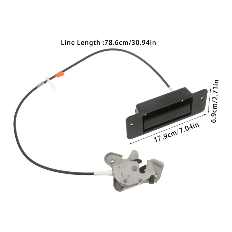 Точный изготовленный шарнирный замок задней двери для E150 E250 E350 1992-2009 6C2Z15264A01AA