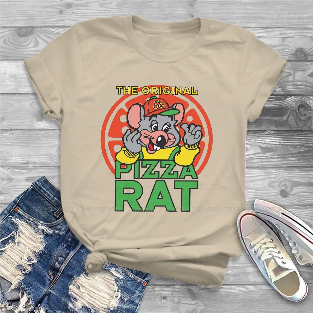 Женские футболки из 100% хлопка с изображением патрона е сыра столовой