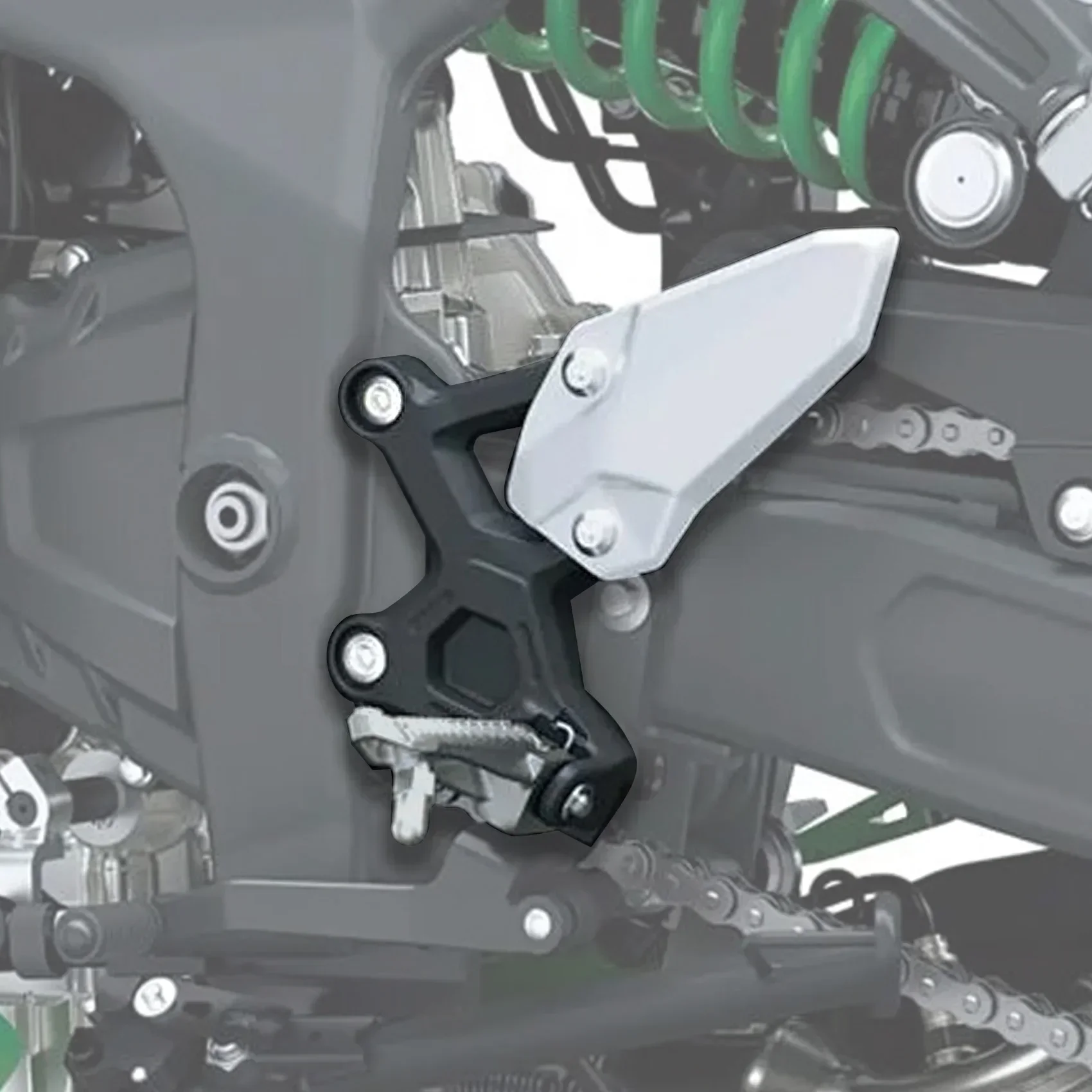 Запчасти для мотоциклов Kawasaki Ninja ZX-4RR 2023 аксессуары Передней Подножки водителя