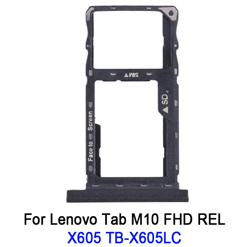 Лоток для SIM-карты + лоток для карты Micro SD для Lenovo Tab M10 FHD REL TB-X605LC X605