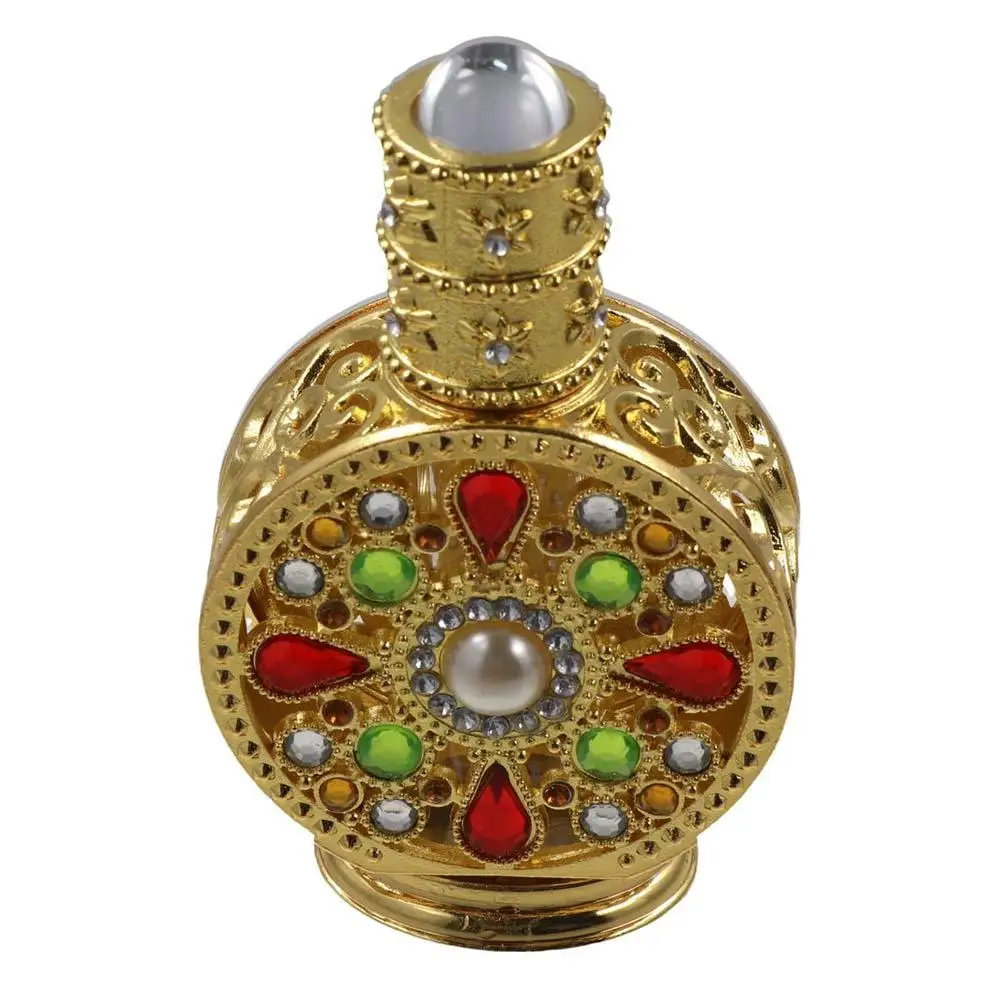 Винтажный стеклянный пустой флакон для духов многоразового использования в