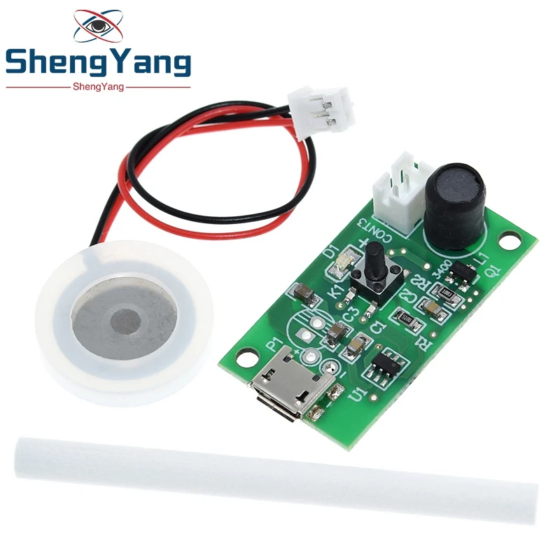 Мини-увлажнитель с USB наборы сделай сам генератор тумана и драйвер печатная плата