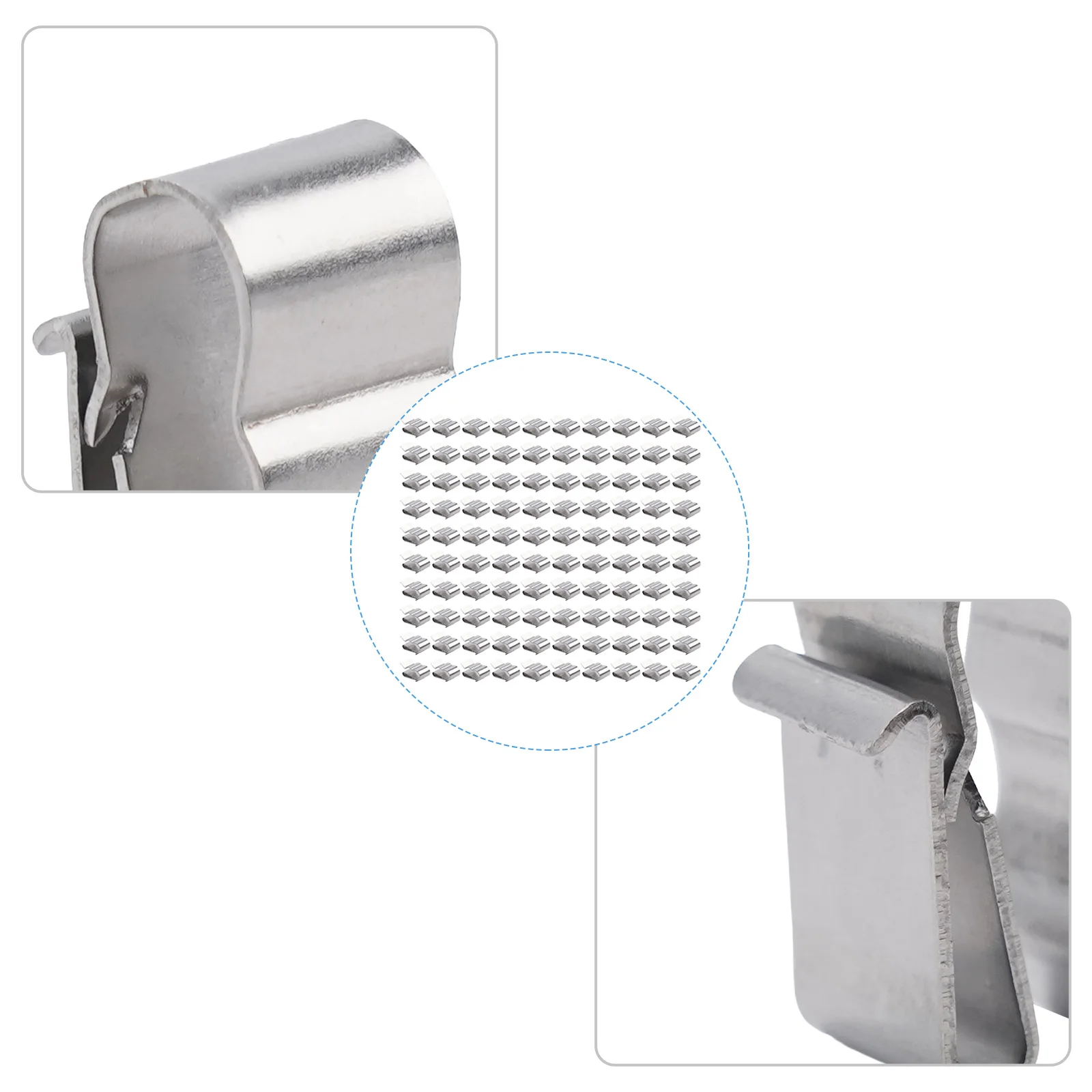 100 шт. зажимы для проводов Кабельный прицеп Фотоэлектрическая солнечная панель