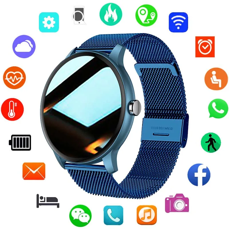 

VBDK 2021 Z2 Smart Watch Men Women Heart Rate Smartwatch Bluetooth Call Electronics Smart Clock Fitness Tracker For Android IOS