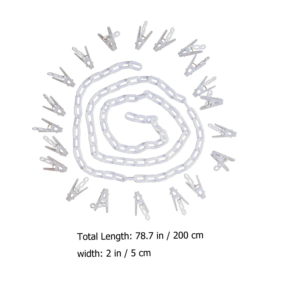 

1 Набор, органайзер на цепочке с зажимами