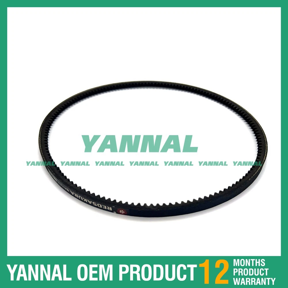 D782 ремень вентилятора 19701-97010 для деталей двигателя Kubota