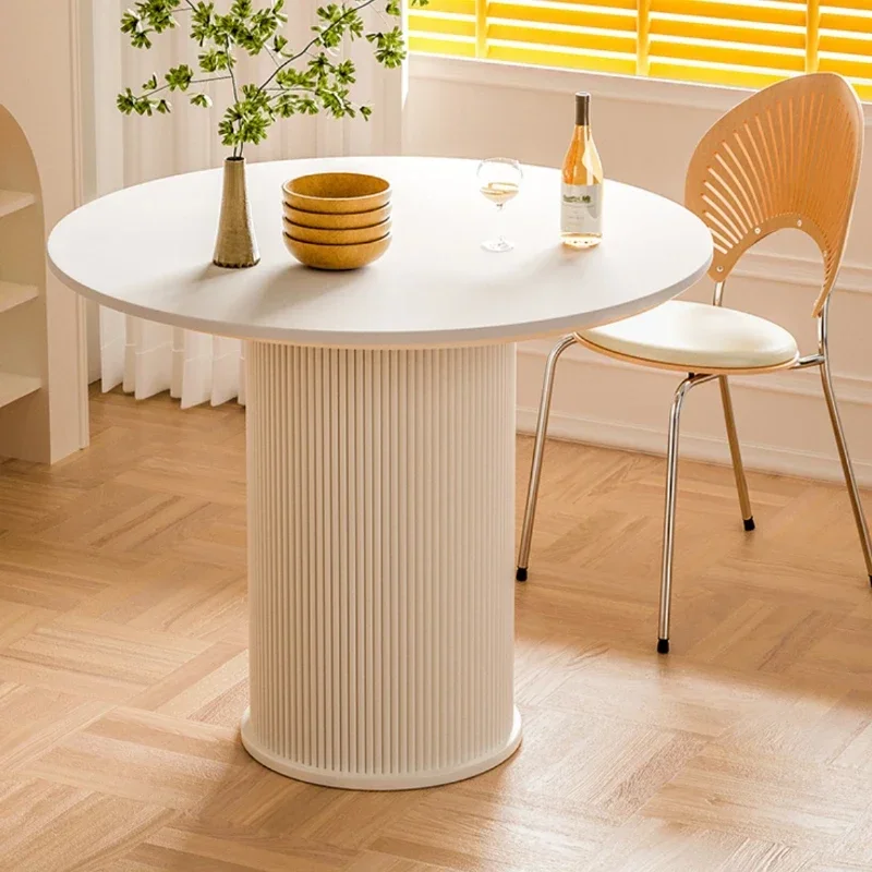 Роскошный круглый журнальный столик мраморный Элегантный дизайнерский