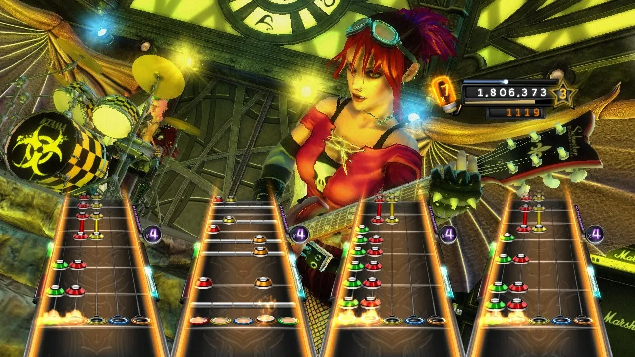 Игровой контроллер Guitar Hero 6 уорриоры рок PS3 Playstation 3 дисковая версия игровая