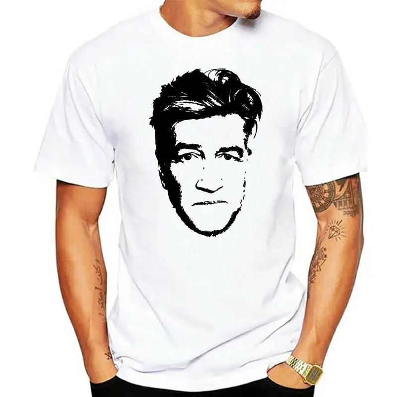 

Футболка мужская бархатная с надписью «David Lynch»