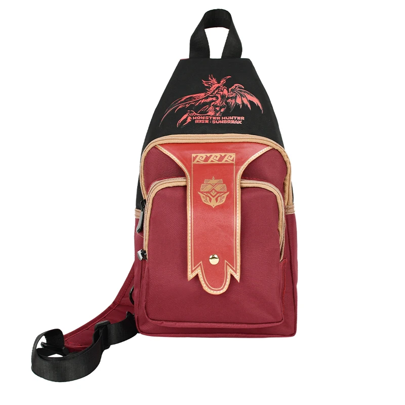MONSTER HUNTER RISE: SUNBREAK Malzeno Portable One Shoulder Crossbody Bag Peripheral Products