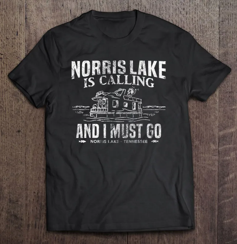 

Футболка Norris Lake Is call Tennessee мужская с вырезом на лодке, рубашка для спортзала в Корейском стиле, винтажная хлопковая Футболка с рисунком Аниме...