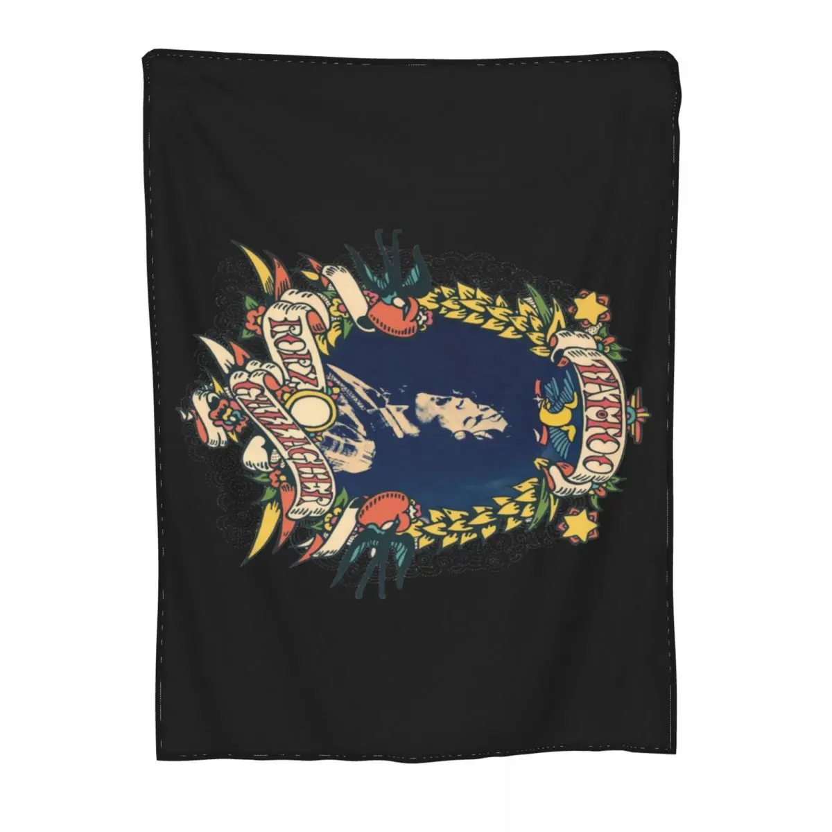 Rory Gallagher унисекс Blues'Printed Белый M1312 Уникальная уличная одежда для взрослых