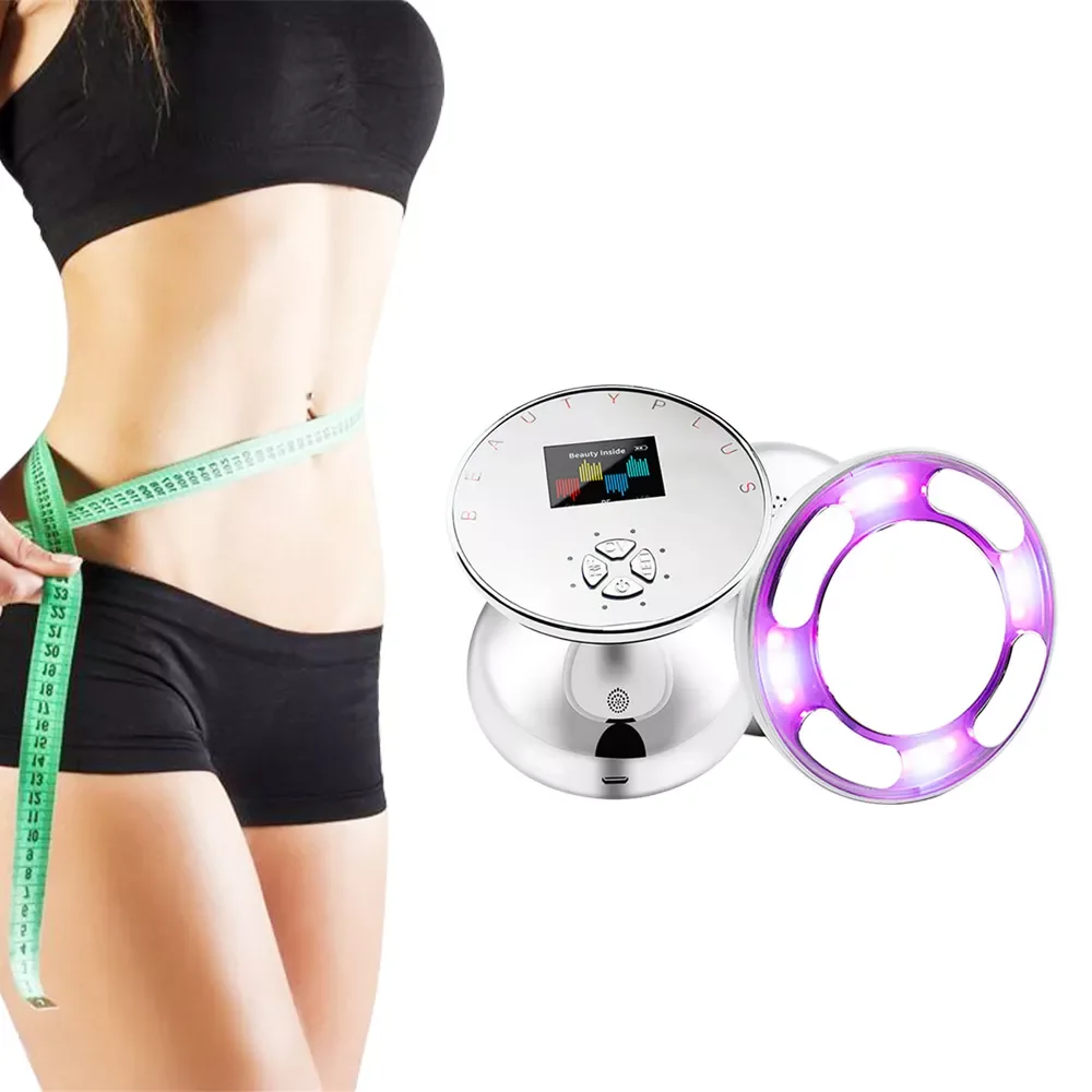 RF Cavitation Ultrasonic Slimming Massager LED Fat Burner Anti Cellulite Lipo Device Skin Tightening Weight Loss Beauty Machine