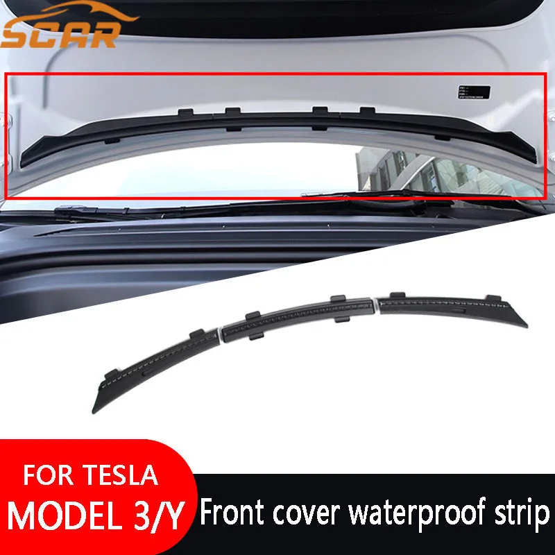 

Защитная крышка на впускной клапан Tesla Model 3, передняя крышка шасси, водонепроницаемая лента, аксессуары для модификации автомобиля