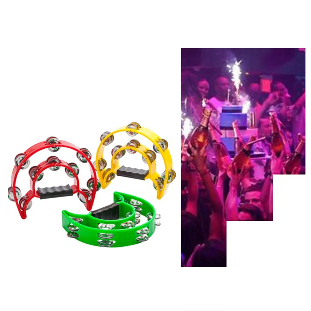 Музыкальный бубен двухрядная игрушка для детей ручной музыкальный инструмент