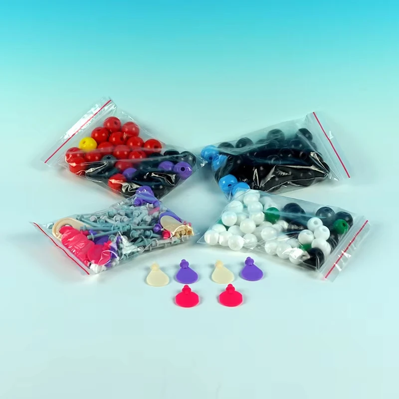 Фото Неорганическая и органическая молекулярная модель Advanced Chemistry (307 шт.) Комплект молекулярных моделей с атонами, связыванием, органической неорганической модели №2