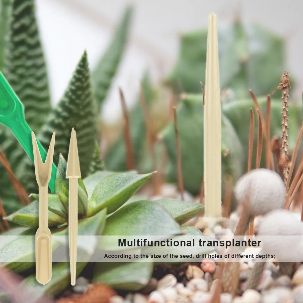 

Transplanting Seedling Tools Growth Plastic Garden Plant Lightweight Digging Assistant Tools for Household Garden Decoration