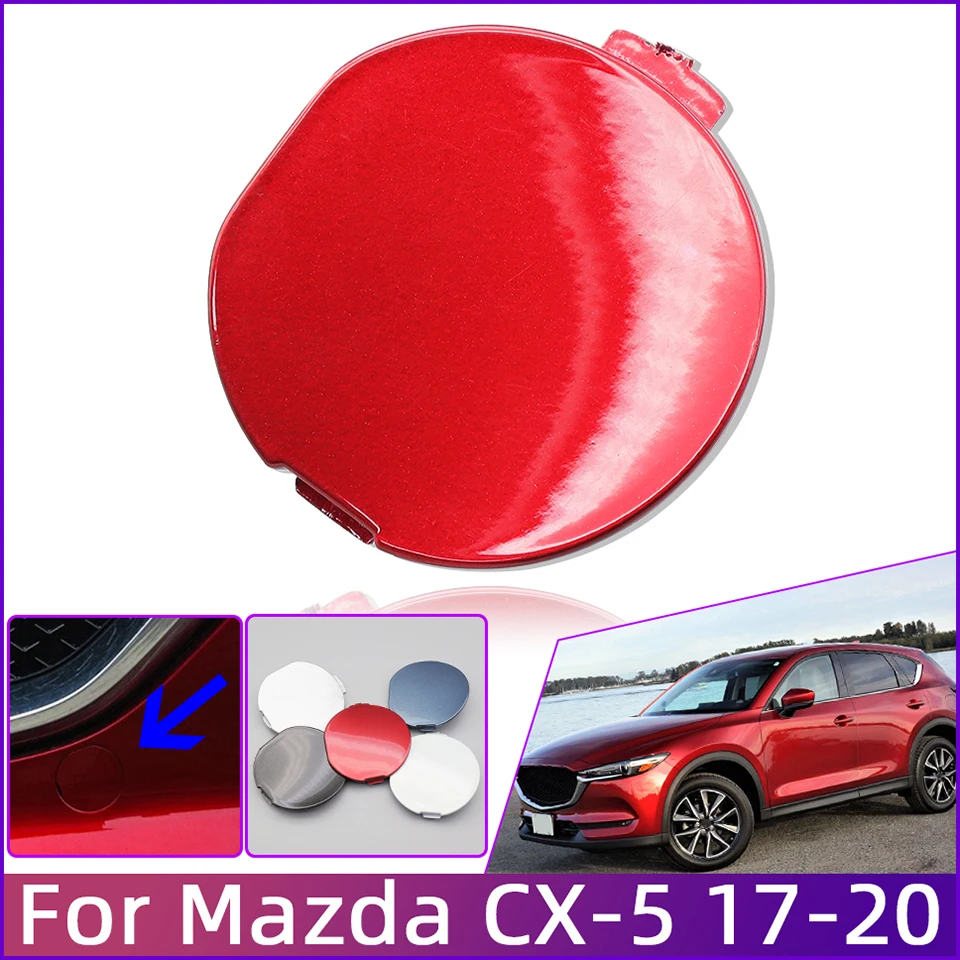

Car Front Bumper Towing Hook Cover Lid For Mazda CX5 CX-5 KE 2017 2018 2019 2020 Painted Garnish Towing Hole Hauling Eye Cap