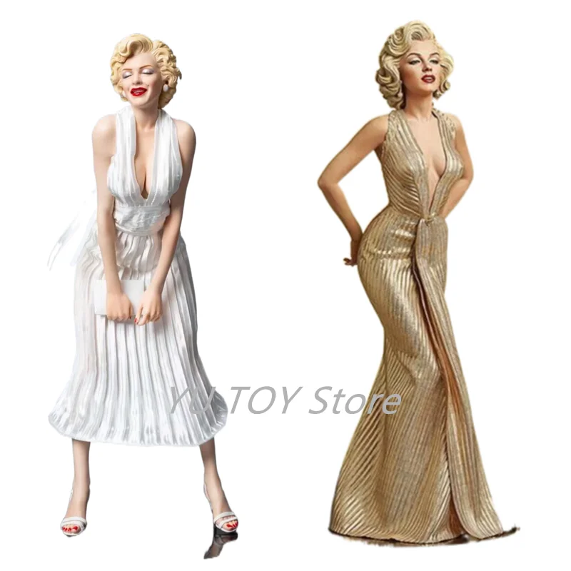 

Marilyn Monroe Action Figure New 1/4 One Of The Greatest Actresses Character Statue Model 40cm Sexy Doll Room Decoration