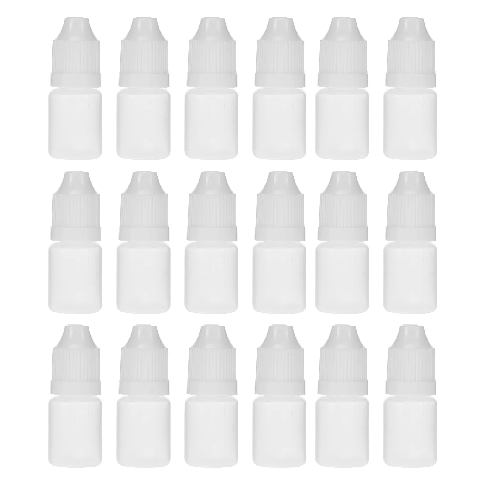 

20pcs Squeezable Practical Safe Liquid Bottles Eyedrops Bottles for Outdoor Home