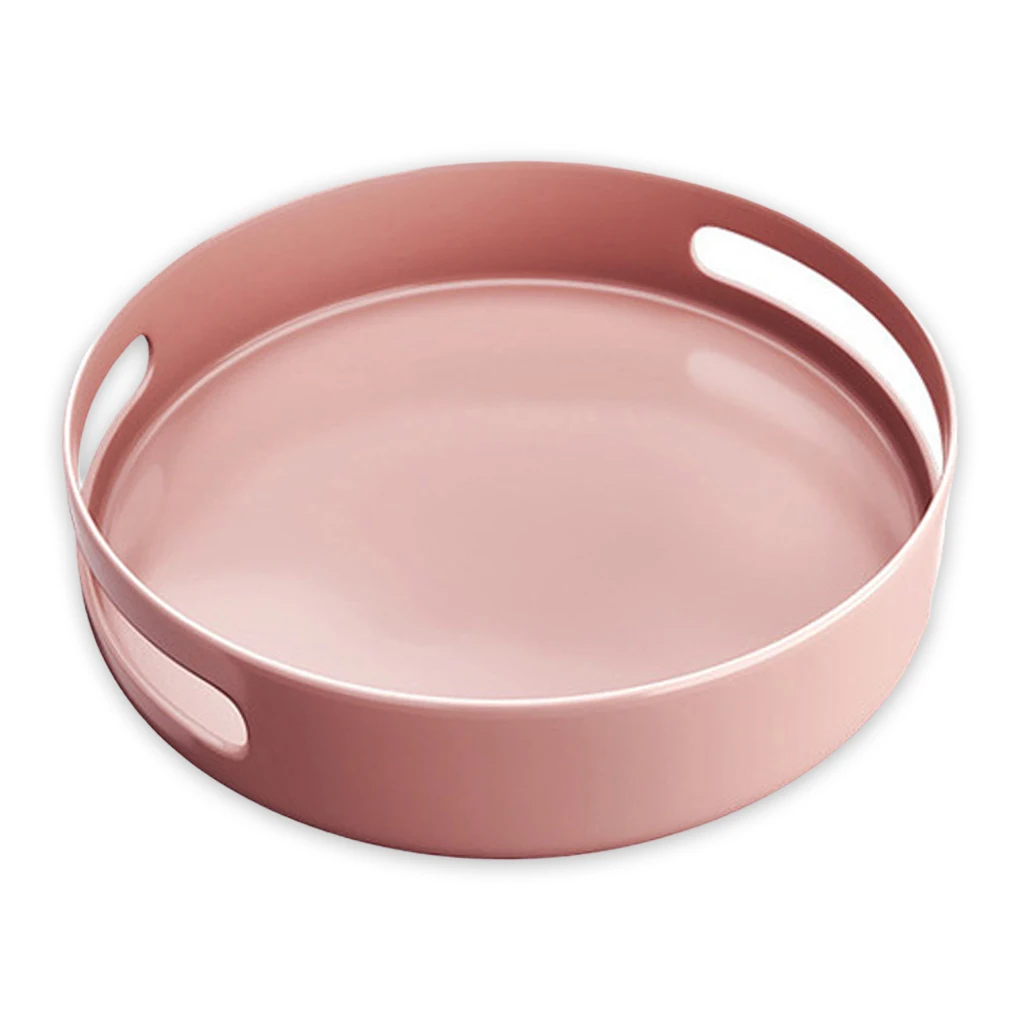 

Rotating Rack Seasoning Bottle Turntable Shelf Cosmetic Storage Organizer Bathroom Tray Home Supplies White Large